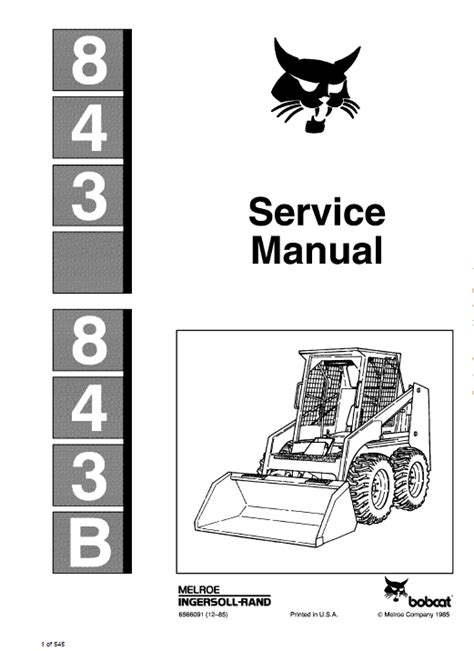 bobcat 843b skid steer tires|bobcat 843b service manual.